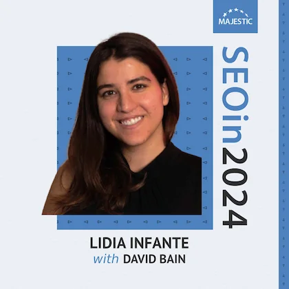 Lidia Infante 2024 podcast cover with logo