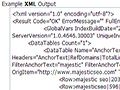 Вывод XML API